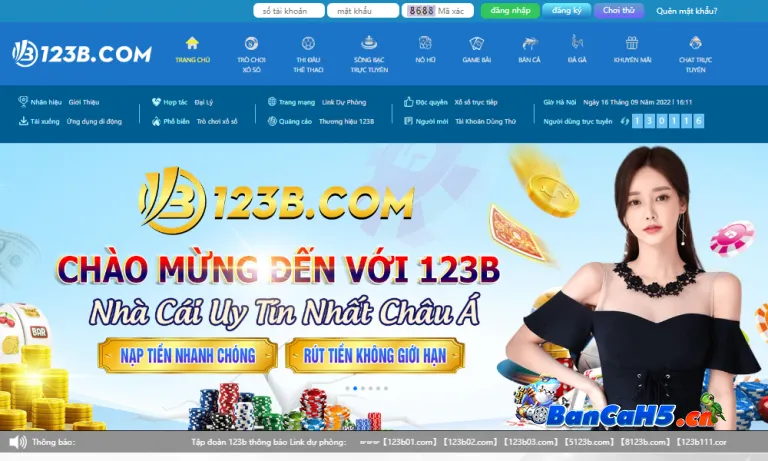 Nhà cái 123B sở hữu rất nhiều ưu điểm nổi bật với công nghệ cá độ hiện đại